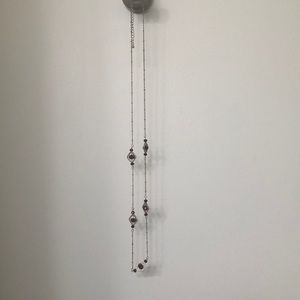 🎉3 for $15🎉 long purple quatrefoil necklace